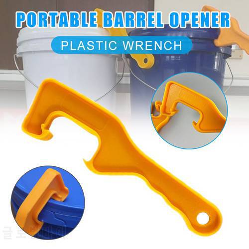 Newly Plastic Gallon Bucket Pail Paint Barrel Lid Can Opener Opening Tool for Home Office High Quality