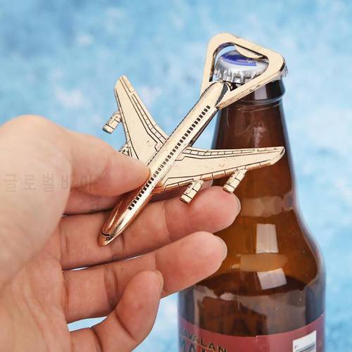 1PC Wedding Souvenirs Airplane Bottle Opener Antique Bottle Opener Gift Wedding Favors And Gifts For Guest Beer Soda Cap Opener