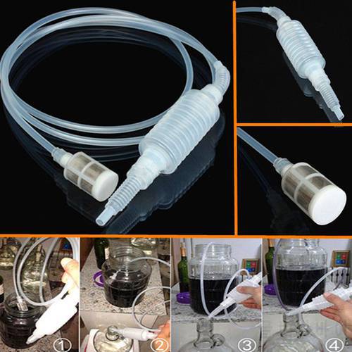 2m Wine Supplies Brewing Pipe Filter Tube Water Pump Water Changer Clean Tube Filtering Beer Maker Home Hose Cleaning Tool