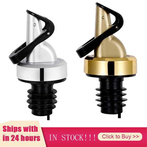 Kitchen Tool Bar Accessory Home Automatic Olive Oil Sprayer Liquor Dispenser Rubber Wine Pourers Flip Top Drink Red Wine Stopper