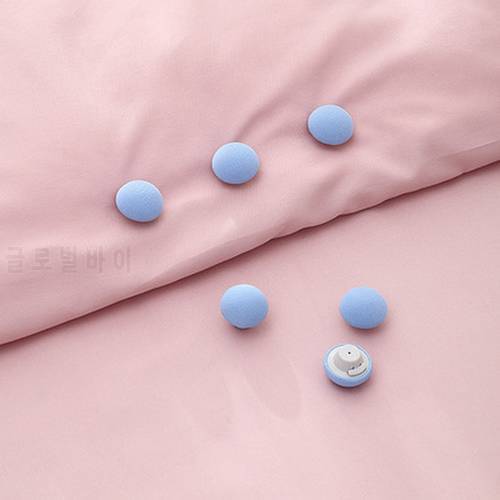 4PCS Mushroom BedSheet Quilt Clip Holder Non-slip Quilt Blanket Clip One Key to Unlock Blankets Cover Fastener Clip Holder