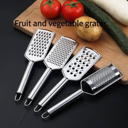 Stainless Steel Cheese Grater, Ginger Grinder, Fruit and Vegetable Grater, Lemon Grater, Kitchen Tool