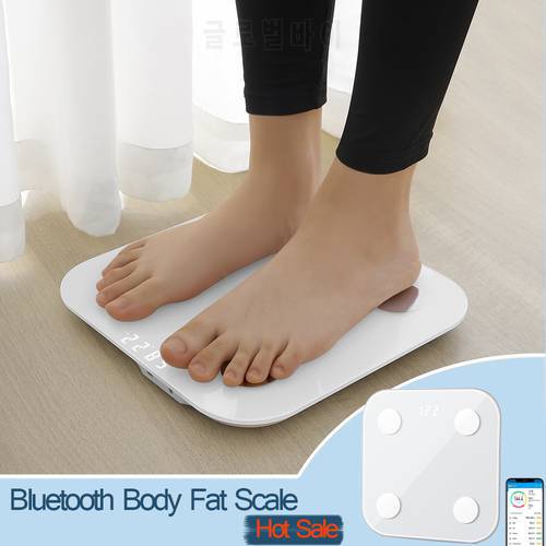 Smart Body Fat Scale Bluetooth Bathroom Weighing Scales Electronic High-Precision Digtal Scale Smart With Wirless-compatible