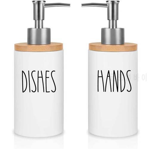 Hands Dishes Bottle Labels Sticker Decal Soap Dish Santizer Kitchen & Bathroom Bottle Lotion Santizer Decals Stickers Vinyl Dec