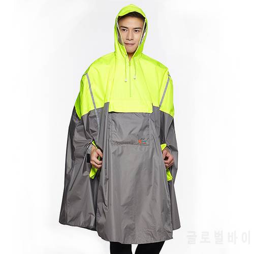 Hooded Rain Poncho Bicycle Waterproof Raincoats Cycling Jacket for Men Women Adults Rain Cover Fishing Climbing