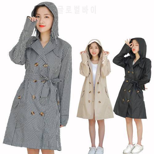 Women Breathable Raincoat Lightweight Rain Coat Poncho Ladies Waterproof Cloak Raincoats Adults Windproof Rainwear