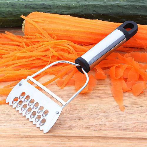 1pc new Multifunction Stainless Steel Vegetable Julienne Grater Peeler Cutter Potato Carrot Fruit Slicer Kitchen Tools