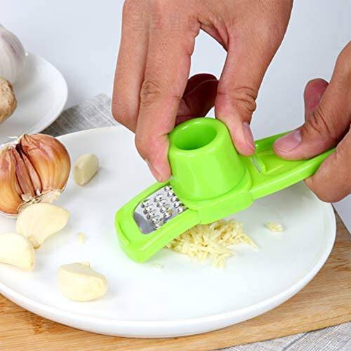 Multi-Function Manual Chopper Garlic Press Ginger Cutter Candy Color Plastic Grinding Tool Grater Grinder Kitchen Accessories