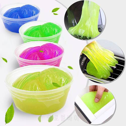 Crystal Cleaning Super Dust Clean Clay Keyboard Cleaner Car Interior Cleaning Glue Gel Toys Mud Usb Laptop Cleanser Glue
