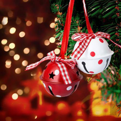 2023 1PC New Christmas Bells Baubles Party Xmas Tree Decorations Hanging Ornament New Year Decor