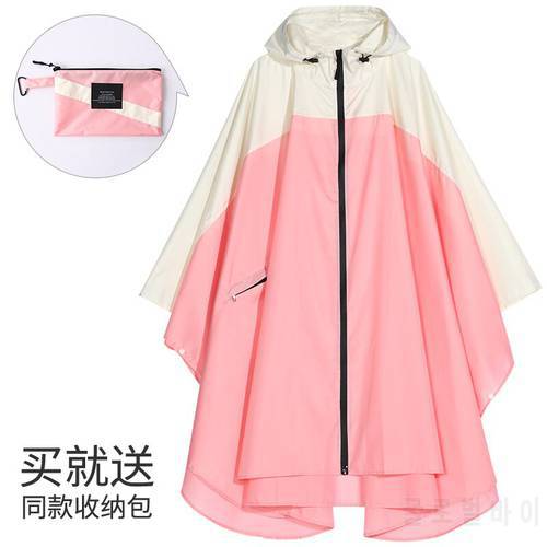 Women&39s Fashion Raincoat Waterproof Rain Poncho Cloak with Hood for Hiking Climbing Light and Touring windbreaker