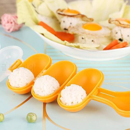 1PC Creativity Sushi Mold Maker Rice Ball Molds DIY Sushi Maker Onigiri Rice Mold Kitchen Sushi Making Mold Bento Accessories