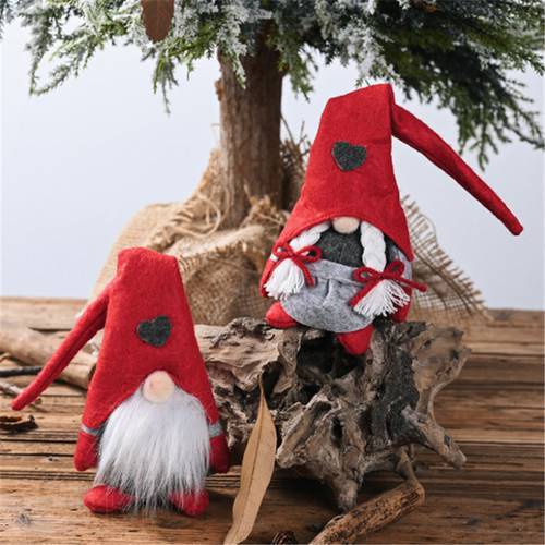 Forest Old Man Christmas Doll Christmas Tree Pendant Christmas Decoration for Home Natal 2020 Xmas Gifts New Year 2021 Noel