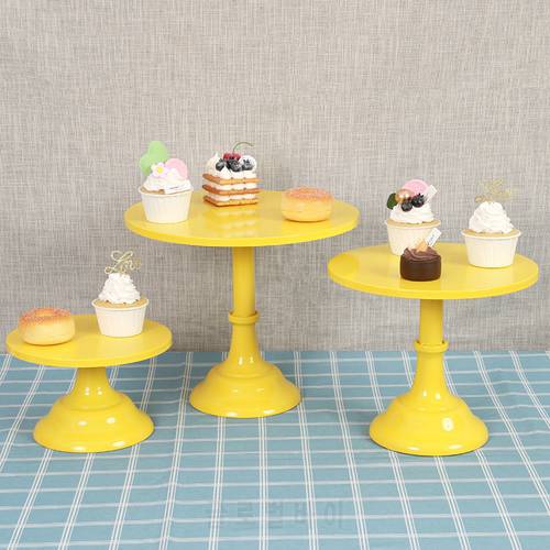 Cake stand Home party display stand wedding decoration wrought iron birthday tray dessert fudge desktop afternoon tea cake stand