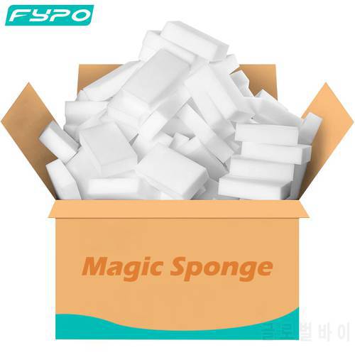 100*60*20mm Melamine Sponge Kitchen Sponge Set Eraser Foam Cleaner Magic Sponge For Wall Cars Office Bathroom Cleaning Sponges