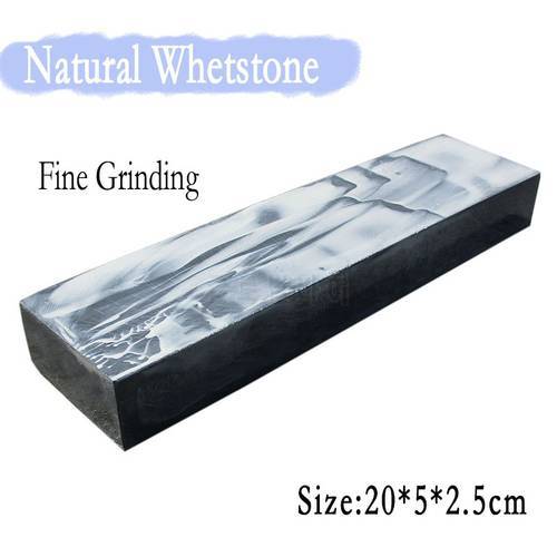Natural Whetstone Double-Sided Fine Grinding Stones for Knives Sharpener Grindstone Water Bluestone Kitchen Tool About 5000 Grit