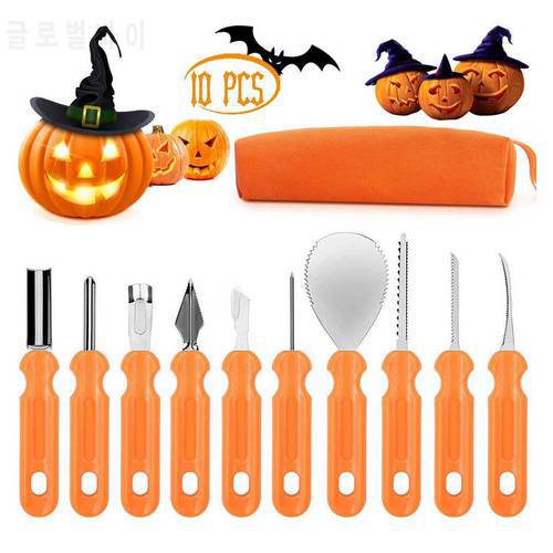 Halloween Pumpkin Carving Tools Kit Pumpkin Carving Set For Kitchen Fruit Vegetable Cutting Tool Halloween Decoration Tools