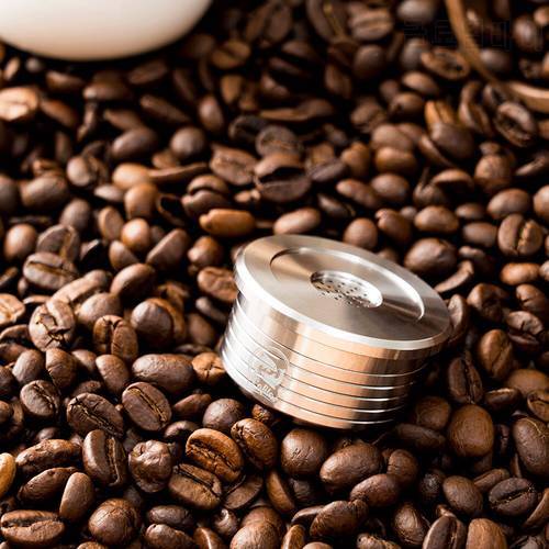 iCafilas Reusable Coffee Capsule for Lvazz-a-1 Point Coffee Pod Filter Refillable Stainless Steel Cup