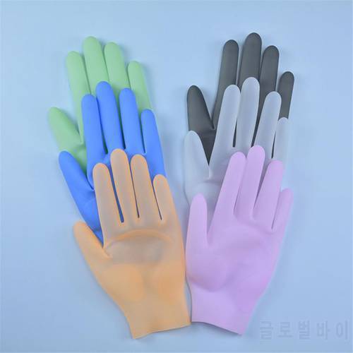 1 Pair Reusable Silicone Gloves Cleaning Food Gloves Universal Home Garden Cleaning Gloves Home Cleaning Rubber Cocina