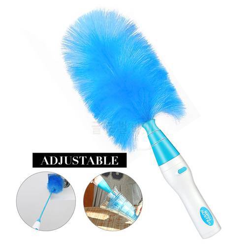 Rotated Electric Sofa Cleaning Duster, Household Cleaing Brush clean dust, Removable Spin Scrubber Feather Dust Blinds for Home