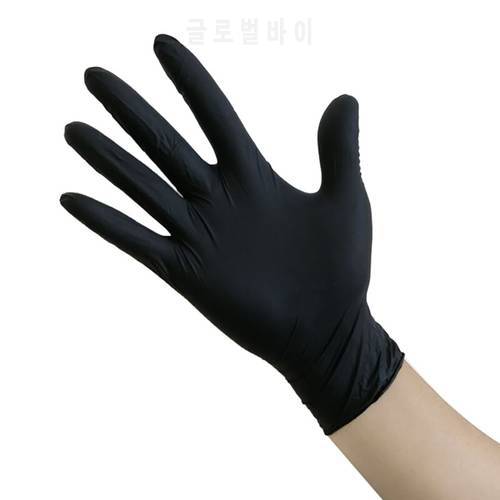 50/100pcs Disposable Nitrile Gloves XS Kitchen/Dishwashing/Work/Garden Hand Gloves Latex Rubber Black/Blue/White/Pink Gloves