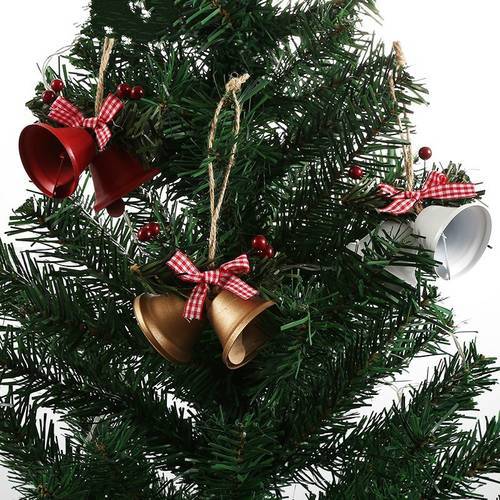 Metal Horn Bells Iron Bells Christmas Decoration Pendant Jewelry Accessories Bells
