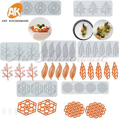 Daisy & Leaf Designs Silicone Cake Lace Mold Cake Decorating Tool Border Decoration Lace Mold kitchen Baking Tool