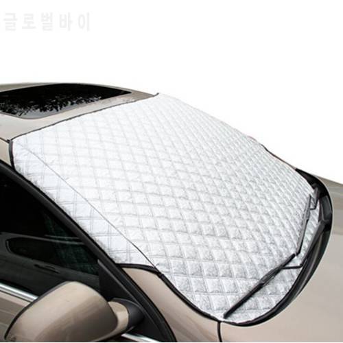Winter Car Windscreen Windshield Front Cover Anti Snow Frost Ice Shield Dust Protector Heat Sun Mat