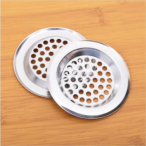 Kitchen Sink Strainer Plug Water Basin Sink Drain Filter Basket Draine Accessories Stainless Steel Anti-Blocking Cleaning Tools
