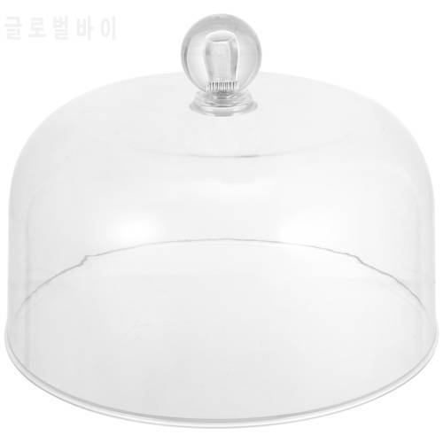 Cover Dome Cakedessert Display Plate Glass Clear Cloche Standtray Platter Baking Mini Serving Dish Round Tent Crystal Acrylic