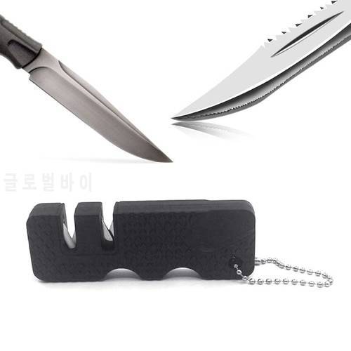 Mini Portable 2 Stages Professional Knife Sharpener Stainless Tool Kitchen Tool Accessories Outdoors