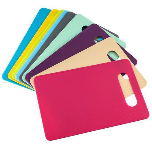Plastic Cutting Board Foods Classification Boards Outdoors Camping Vegetable Fruits Meats Bread Cutting Chopping Blocks