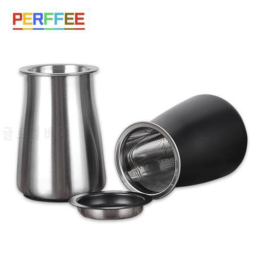 Coffee Sieve Coffee Powder Sifter Stainless Steel Fine Mesh Sifting Ground Coffee Strainer Grinds Filter Cup Coffee Tools