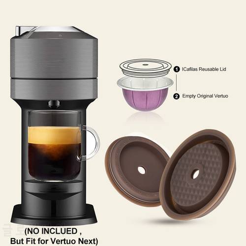 Food Grade Material Silicone Lid/Cover for Vertuo Original Coffee Capsule For 40ml, 150ml, 230ml Fit For Vertuo Next