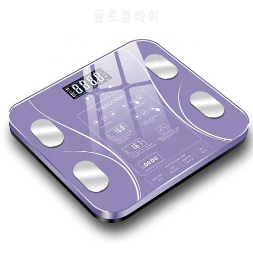 Digital bathroom fat scale, LED display, body fat scale, electronic scale, human health scale