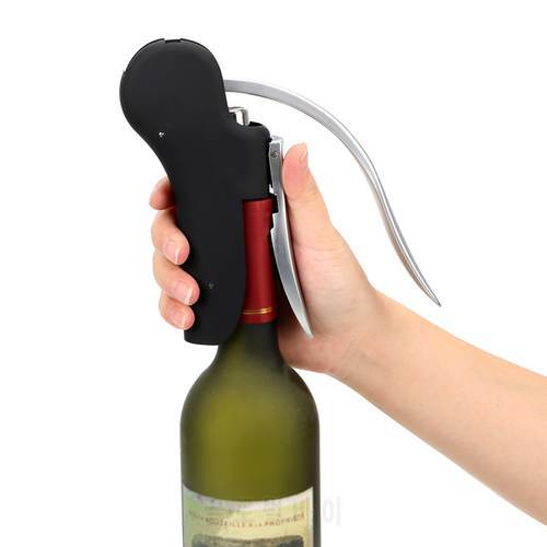 Kitchen Accessories Wine Opener Bottle Openers Foil Cutter Cork Drill Lifter Kit Bar Lever Corkscrew Wine Tool Set