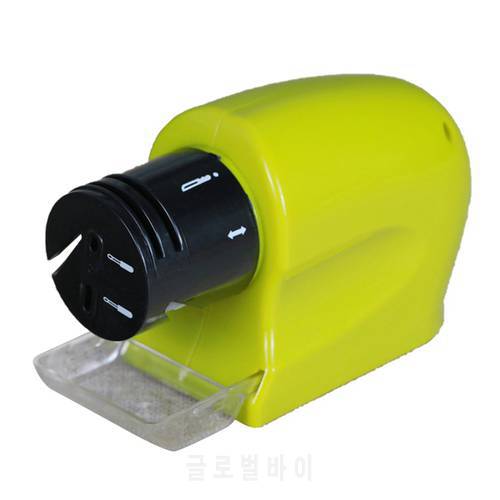 Multi-functional Electric Knife Grinder Sharp-edged Tool Grinding Stone PP Material Green