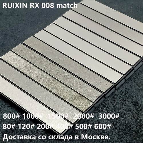 11PCS and 7PCS Diamond whetstone bar match Ruixin pro RX008 Edge Pro knife sharpener High quality