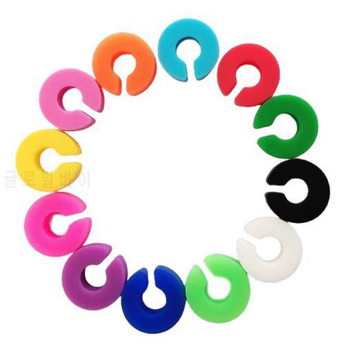 2021 New Wine Glass Markers Set of 12 Mini Circle Silicone Drink Glass Charms Tags Recognizer Cup Labels Signs for Party Bar