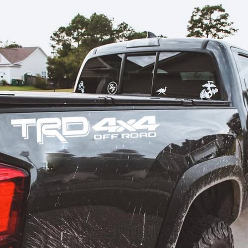 TRD 4x4 Off Road SET OF 2 Decal For Toyota Tacoma Tundra Car Sticker Vinyl Decal Sticker