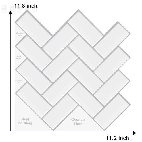 New Design DIY Self Adhesive Wall Tile Waterproof 3d Tile Strong Adhesive Decoration Wall Sticker-1pcs