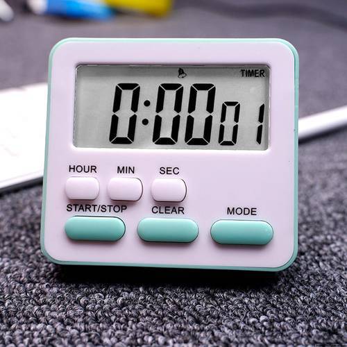 Digital Display Cooking Alarm Clock Kitchen Timer Sleep Stopwatch Clock House