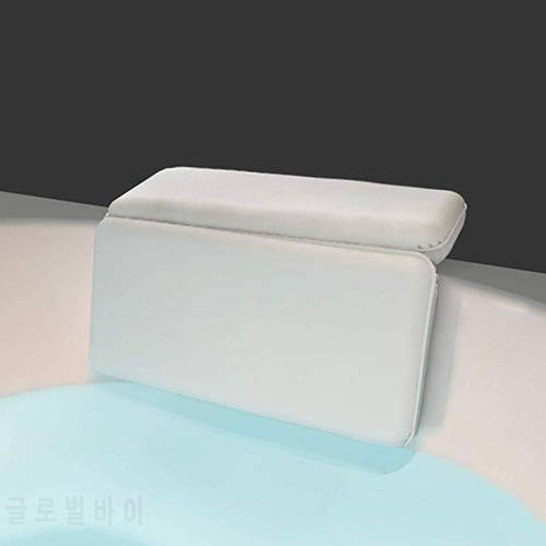 Pu Suction Cup Non-Slip Waterproof Sponge Bath Pillow Bathtub Pillow Bathtub Cushion Permeable Quick Drying Air Tub Pillow