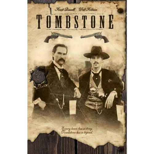Tombstone Movie Art Silk Poster Print 24x36inch