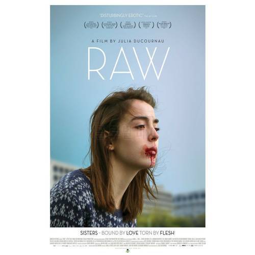 RAW Movie Art Silk Poster Print 24x36inch