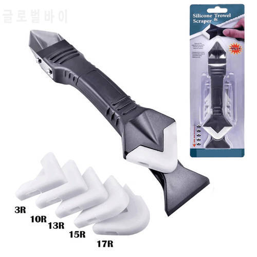 5 in1 Silicone Remover Sealant Smooth Scraper Caulk Finisher Grout Floor Removal Silicone Spatula Caulking Clean Hand tools