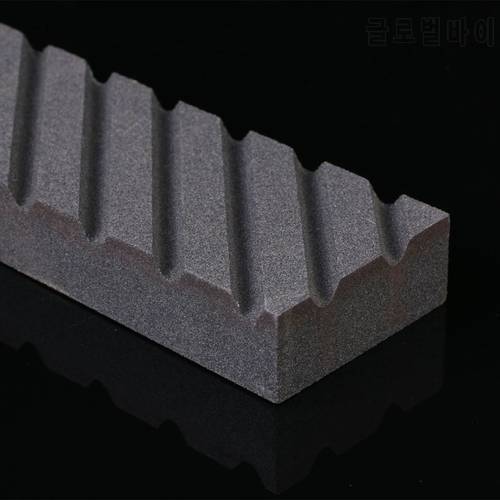 Flattening Stone for Whetstone Silicon Carbide Lapping Stone with Grooves Coarse Grinding Lapping Plate Flattener Fixer