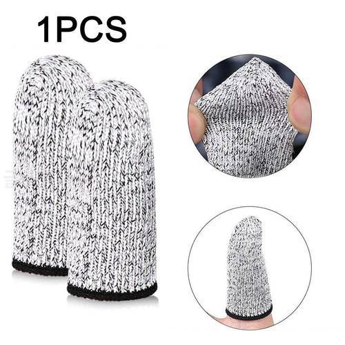 1pc Cut Resistant Finger Cots Protector Finger Sleeve Protectors Reusable Fingertip Covers for Kitchen Work Sculpture Garden