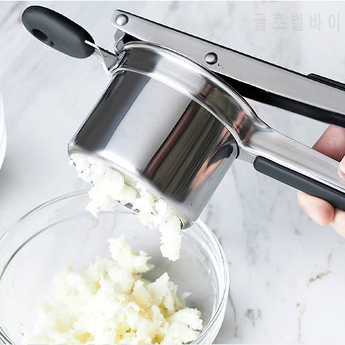 Multi-function Potato Masher Stainless Steel Potato Silicone Grip Manual Juicer High Quality Durable Kitchen Tools