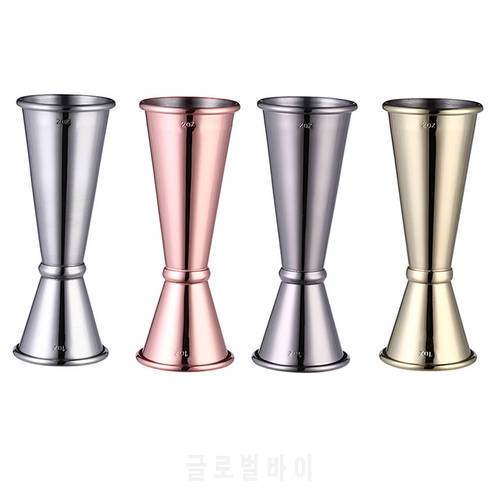 1pcs Double Head Measuring Cup Bartending Measuring Cup Ounce Measuring Cupbar Stainless Steel Cocktail Scale Cup Bar Tools